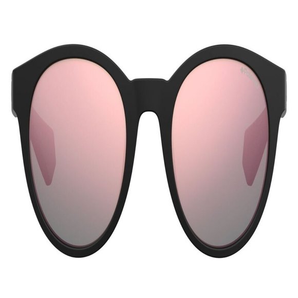 Polaroid Round Unisex Black/Pink Acetate Frame main image 4